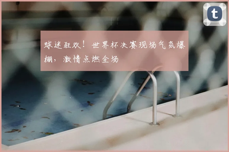 球迷狂欢!世界杯决赛现场气氛爆棚,激情点燃全场